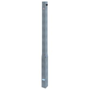 Nedfældelig pullert 70 x 70 mm Varmgalvaniseret